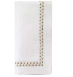 Pearls Napkin Gold Set of 4