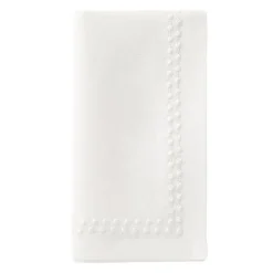 Pearls Napkin White Set of 4