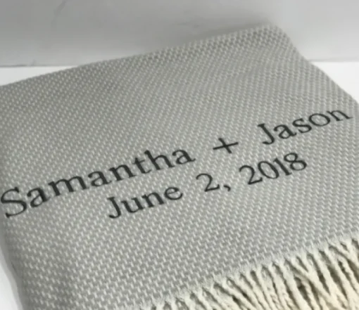 Personalized Throw Blanket