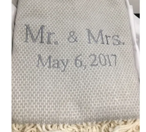 Personalized Throw Blanket