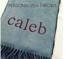Personalized Throw Blanket