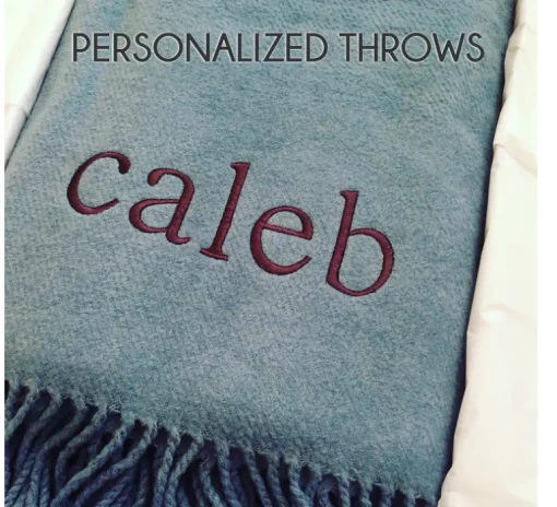 Personalized Throw Blanket