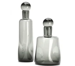 Pinched Decanter Grey