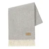 Pinstripe Cashmere Throw