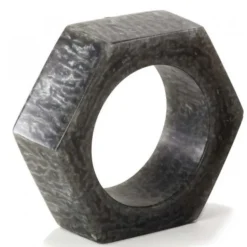 Piper Napkin Ring Grey Set of 4