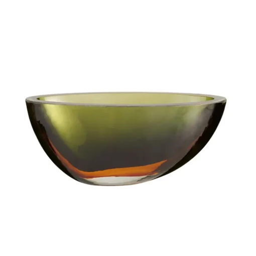 Pluto Green & Orange Bowl