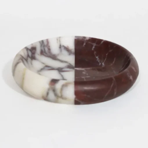 Polar Marble Trinket Bowl