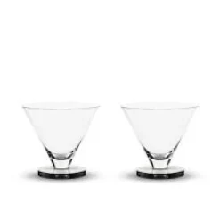 Puck Cocktail Glass Set of 2
