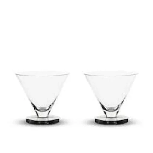Puck Cocktail Glass Set of 2