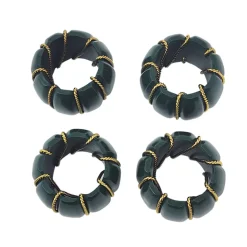 Pumpkin Napkin Ring Set of 4
