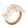 Radiant Napkin Ring Iridescent Set of 4