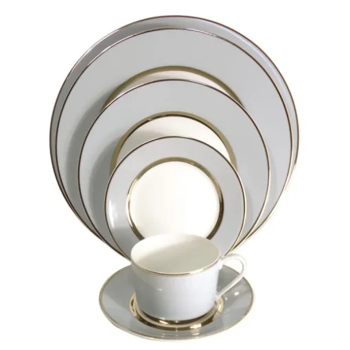 Recamier MAK Grey & Platinum Dinnerware