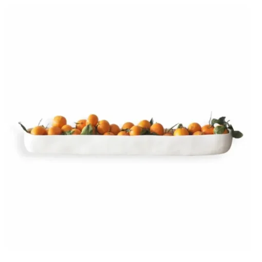 Resin Trough White Long