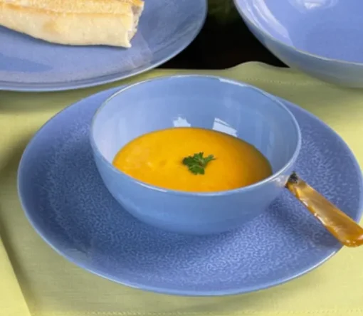 Rhapsody Blue Stoneware Dinnerware