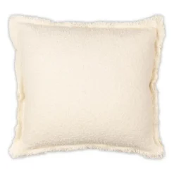 Riley Frayed Pillow Oyster 22 x 22