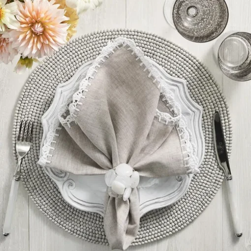 Shell Edge Napkin Set/4