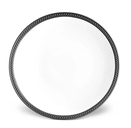 Soie Tressée Black Dinnerware
