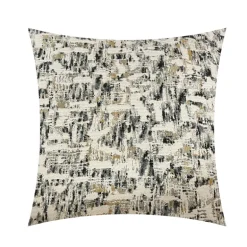 Squiggy Charcoal Pillow