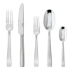 Stainless Steel Flat Flatware 5 Piece Setting