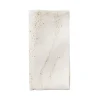Star Spray Napkin White & Gold & Silver Set of 4