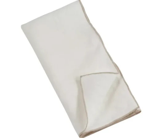 Stitch Stone Ivory Washed Napkin Set of 4