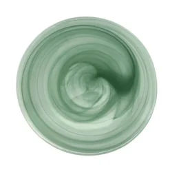 Swirl Alabaste Dinnerware Green Set of 4