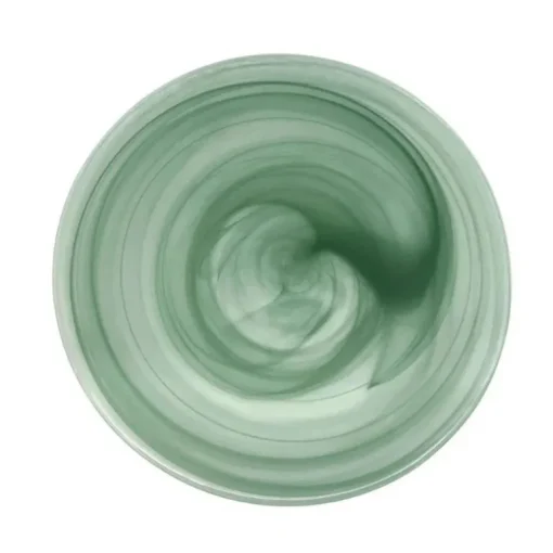 Swirl Alabaste Dinnerware Green Set of 4