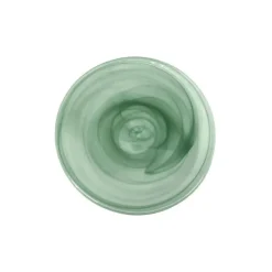 Swirl Alabaste Dinnerware Green Set of 4