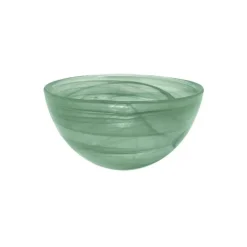 Swirl Alabaste Dinnerware Green Set of 4
