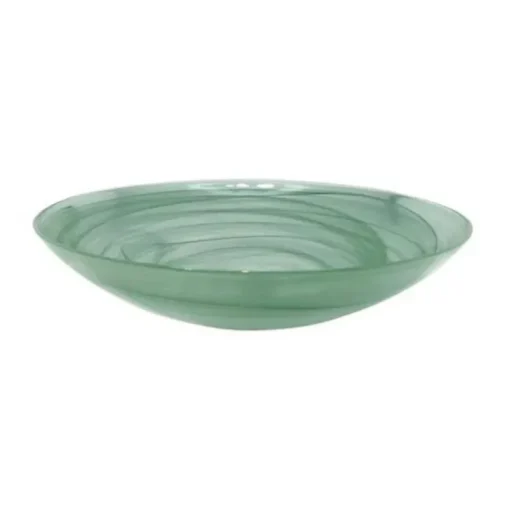 Swirl Alabaste Dinnerware Green Set of 4