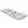 Swirl Classic Resin Rectangle Platter
