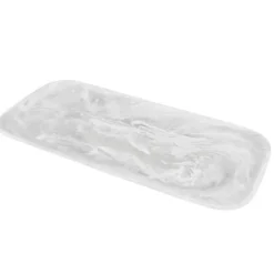 Swirl Classic Resin Rectangle Platter