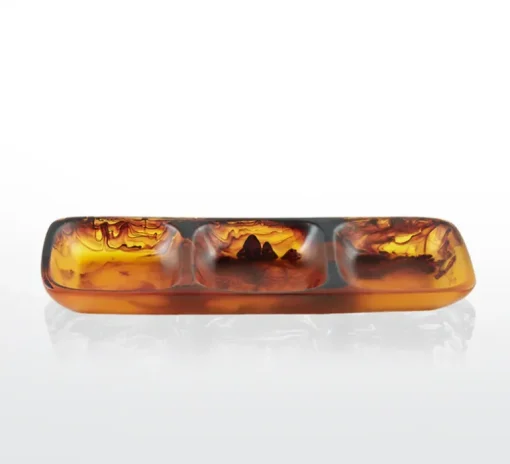 Swirl Resin 3 Part Server Tortoise