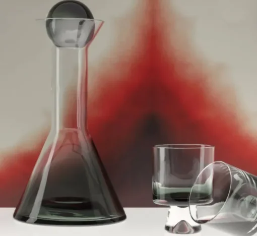 Tank Black Decanter