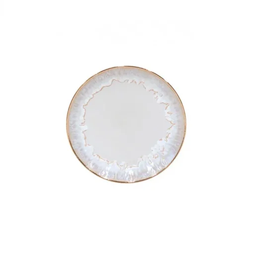 Taormina Dinnerware White & Gold
