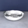 Thanni Osaka Bowl White and Silver Large