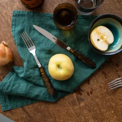 Tortoise Flatware 5 Piece Setting