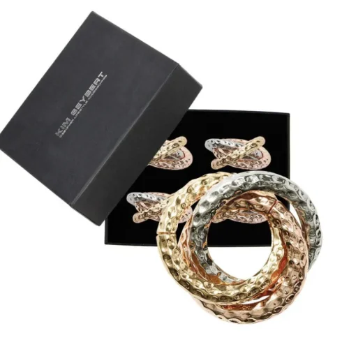 Trinity Multi Napkin Ring Set of 4