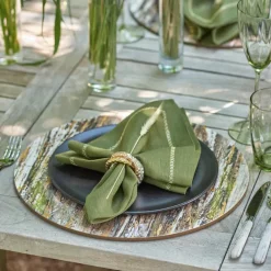 Trinity Multi Napkin Ring Set of 4