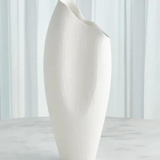 Trumpet Vase White