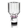 Utah Vase - Clear & Rose