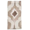 Watercolor Ikat Napkin Taupe Set of 4