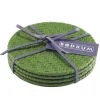 Wicker Easy Care Coaster Set