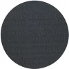 Wicker Round Placemat Black Set of 4
