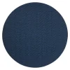 Wicker Round Placemat Navy Set of 4