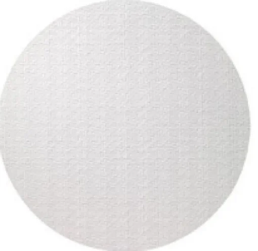 Wicker Round Placemat Set of 4 - White
