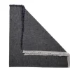 Woven Washed Black Napkin Set of 4